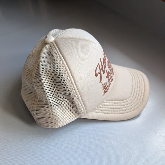 Men's Howler Brothers Posse Adjustable Hat in Cream Color - Picture 3 of 7